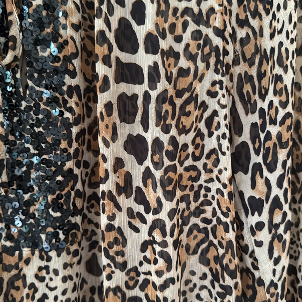 SUNNY Leigh leopard print size M - Picture 5 of 8